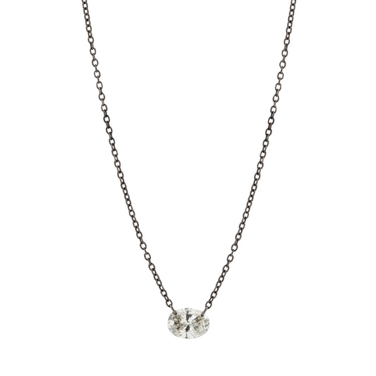 Floating Diamond Necklace