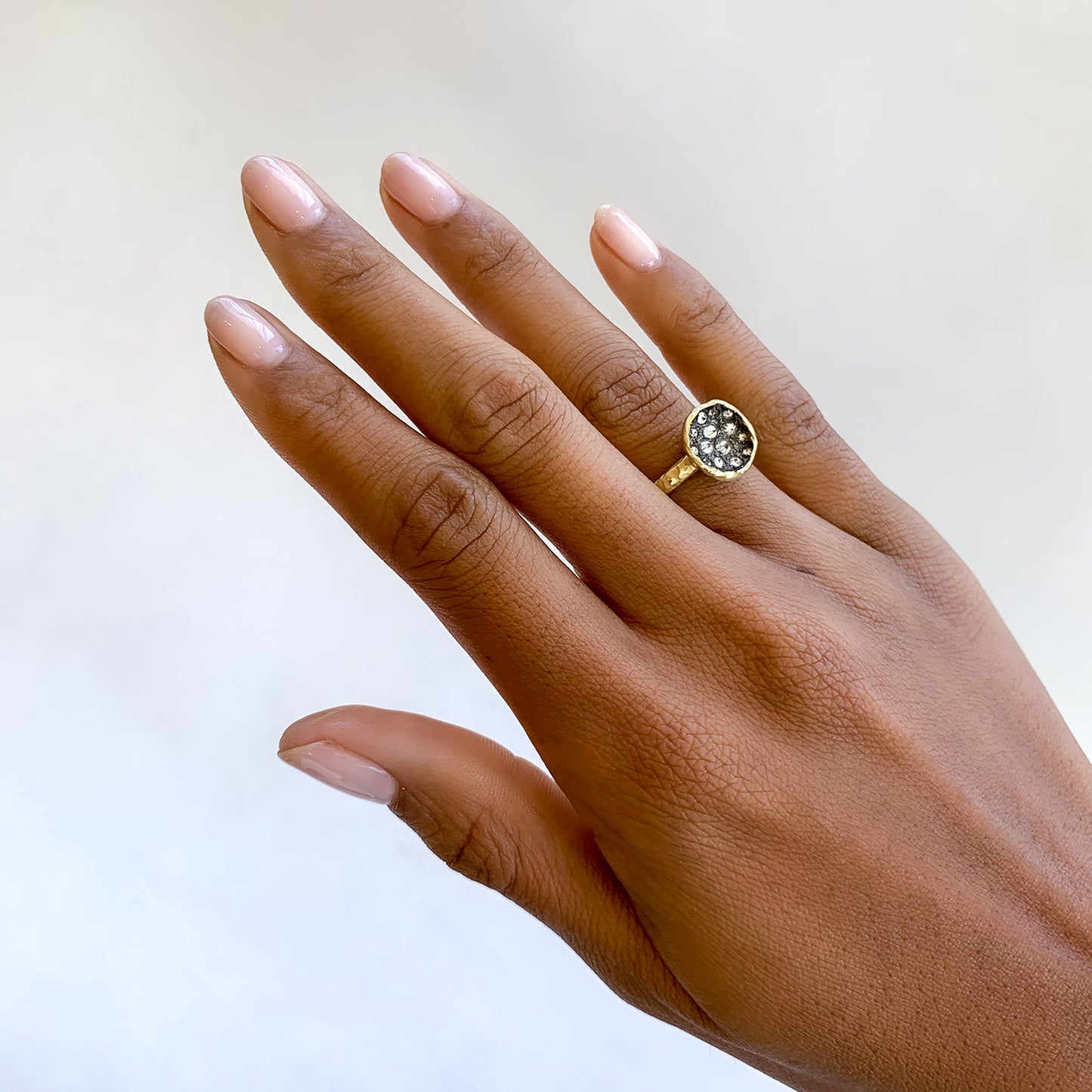 Diamond Crater Ring