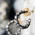Diamond Cluster Hoops 4