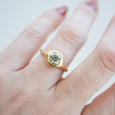 Round Diamond Swell Ring 2