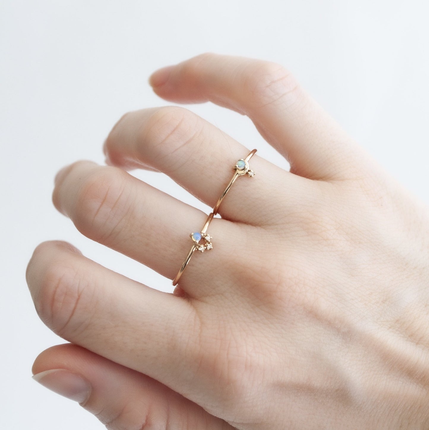 Mini Nestled Ring