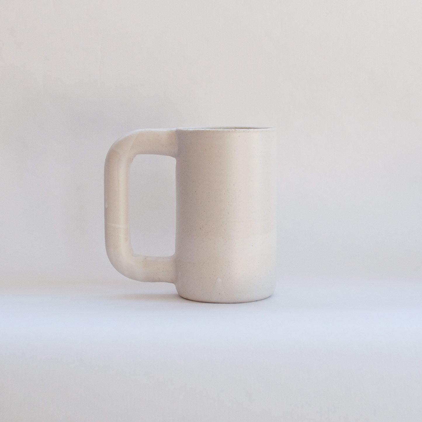 Hand Built Tall Ceramic Mug