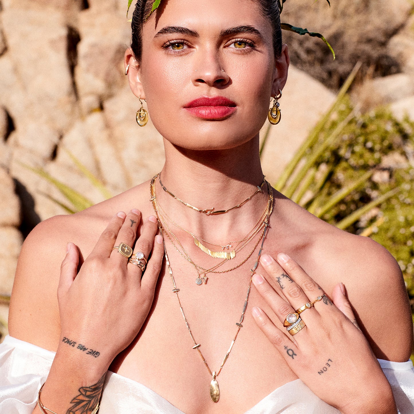 Gold Barleycorn Chain