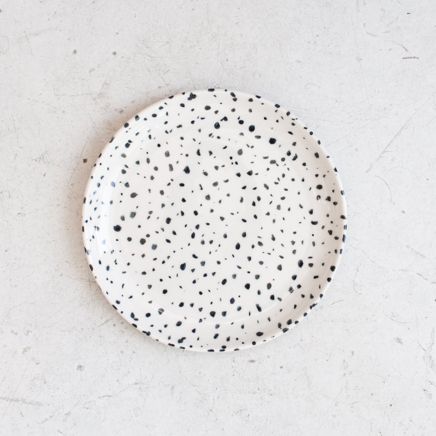 France Speckled Dinner Plate
