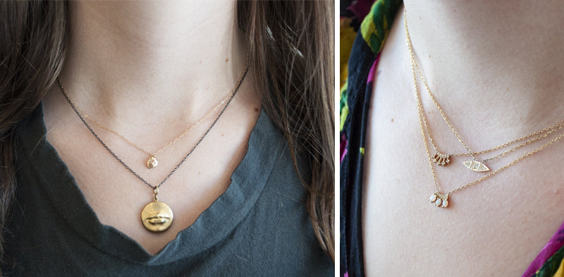 LAYERS OF LOVELY: OUR FAVE NECKLACES