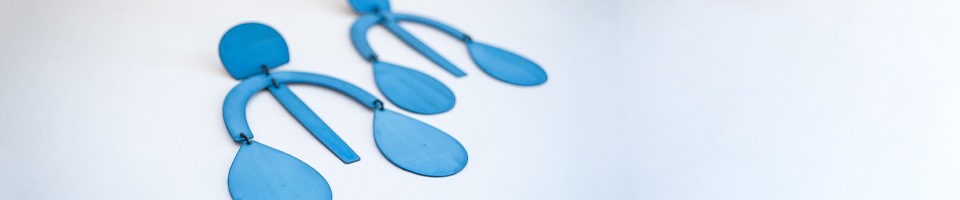 blue Annie Costello Brown earrings