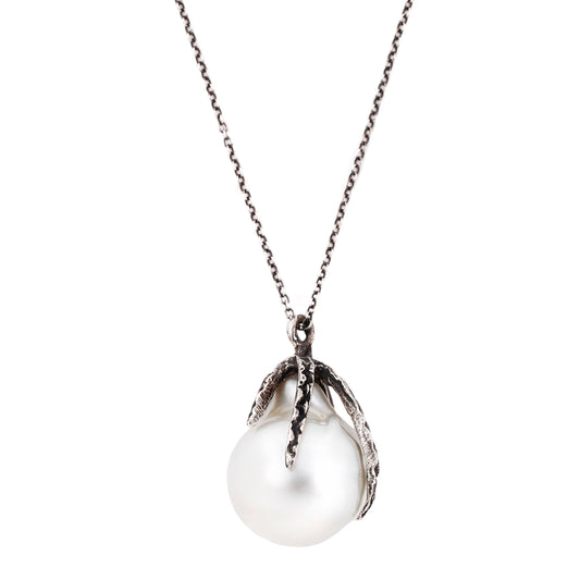 Silver South Sea Pearl Necklace