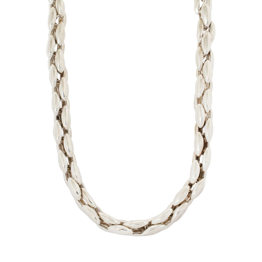 Silver Rupe Chain Necklace