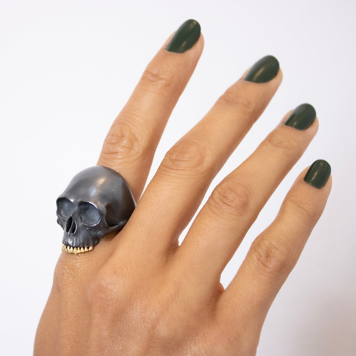 Black Skull Ring