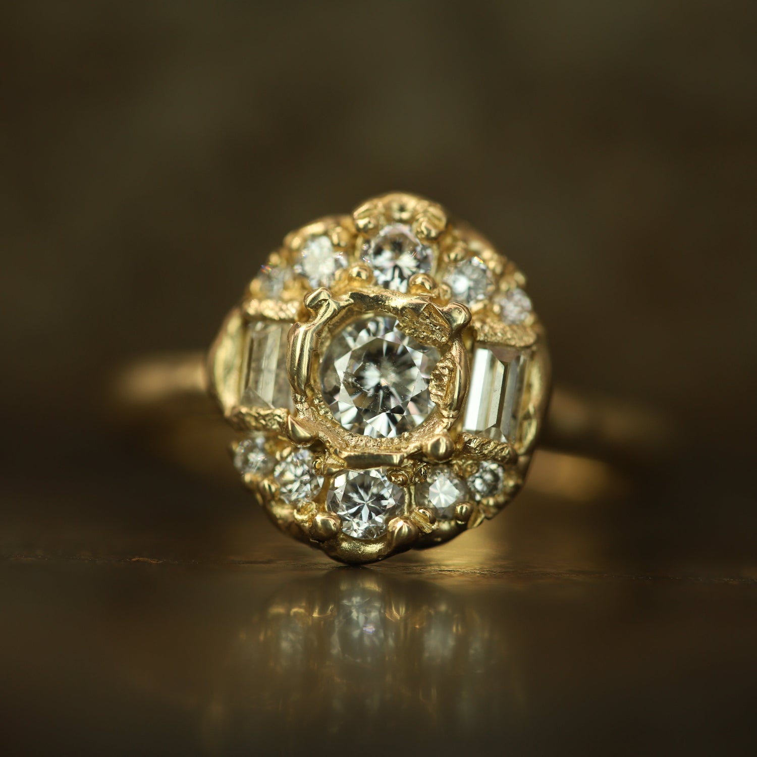 Armach Diamond Cocktail Ring II