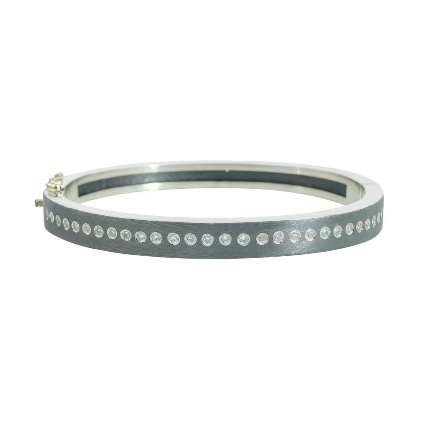 Adam 6mm White Diamond Bangle