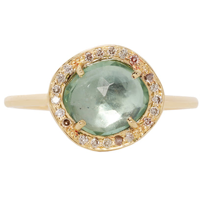 Seafoam Tourmaline Stella Ring