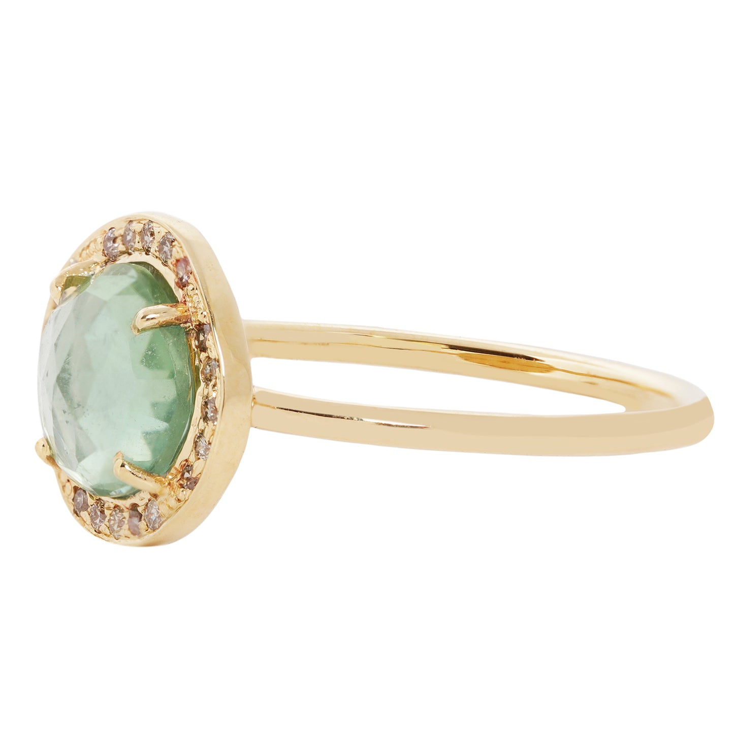 Seafoam Tourmaline Stella Ring