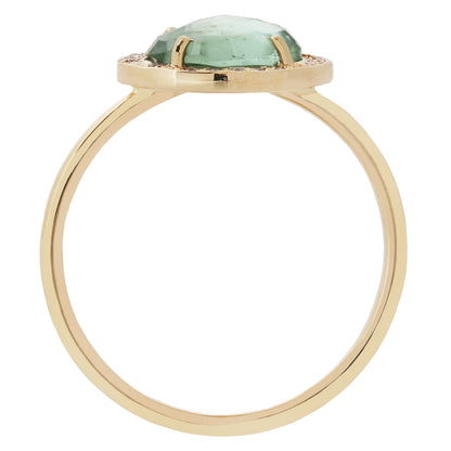 Seafoam Tourmaline Stella Ring