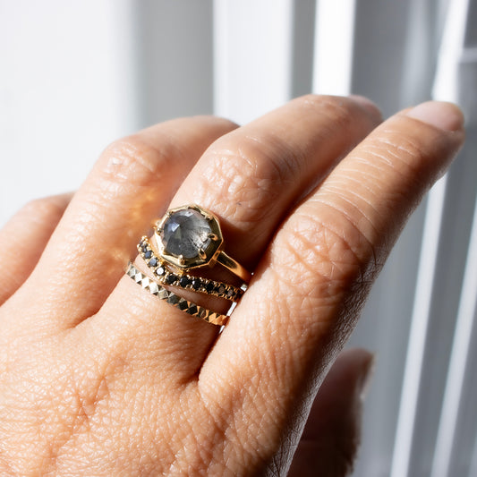 ESQUELETO X Creative Growth Ring Stack Raffle Ticket