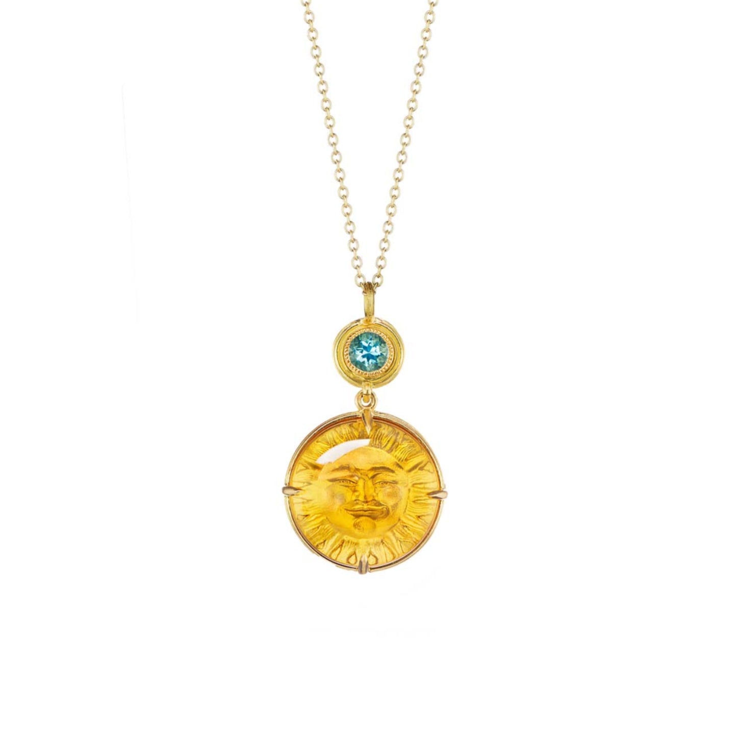 Sunrise Pendant Necklace