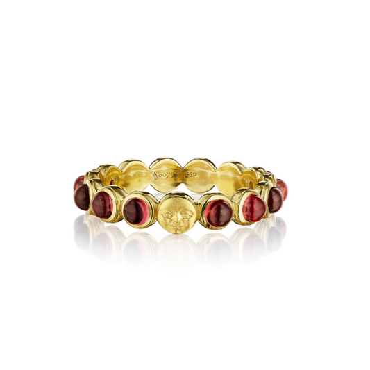 Celestial Cabochon Bead Ring