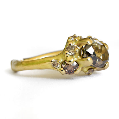 Champagne Diamond Tidepool Ring