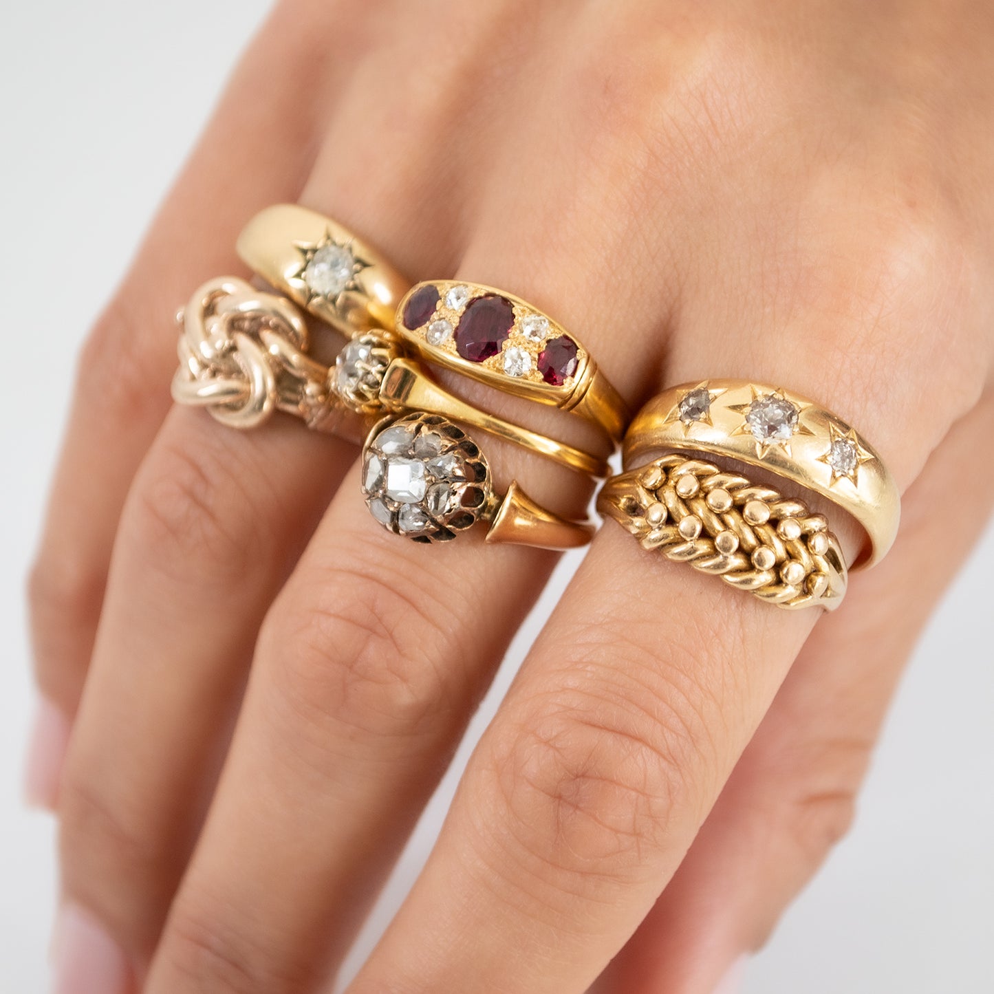Harmony Gold Knot Ring