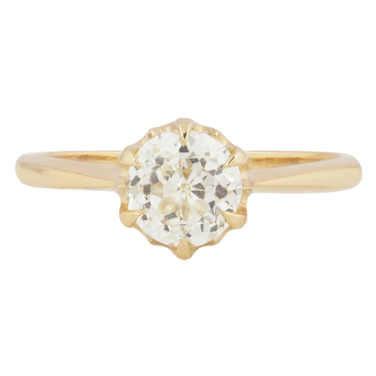 Opulent Crown Jubilee Diamond Solitaire