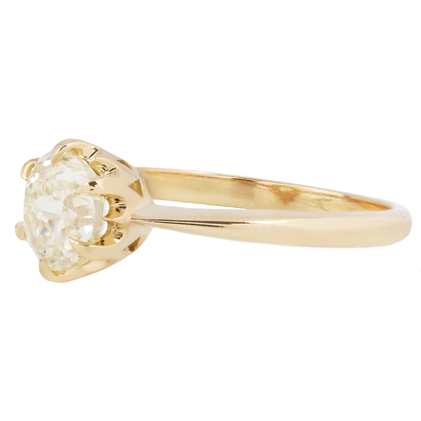 Opulent Crown Jubilee Diamond Solitaire