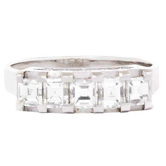 Carré Diamond Deco Ring