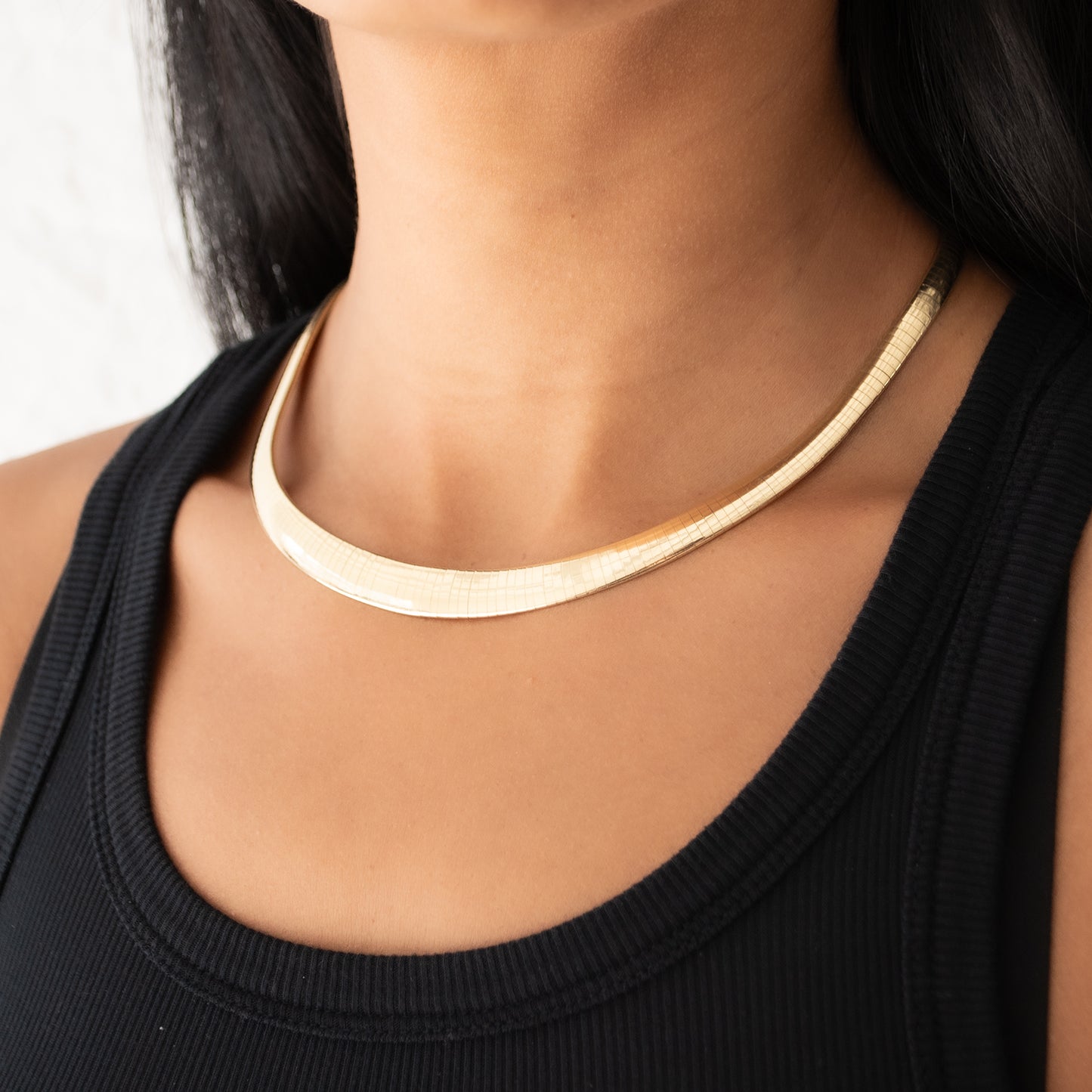 Gold Vintage Omega Necklace