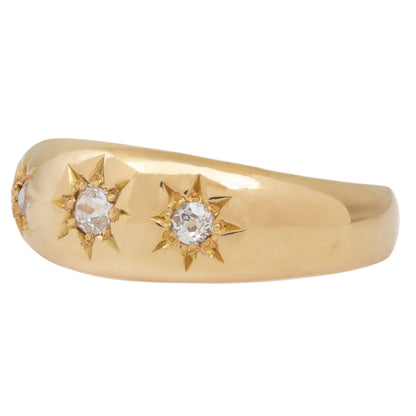 Victorian Diamond Star Ring