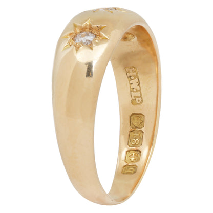 Victorian Diamond Star Ring