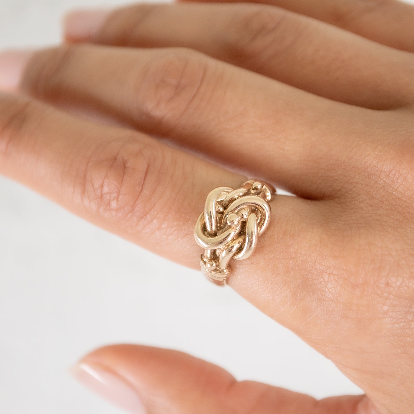 Harmony Gold Knot Ring