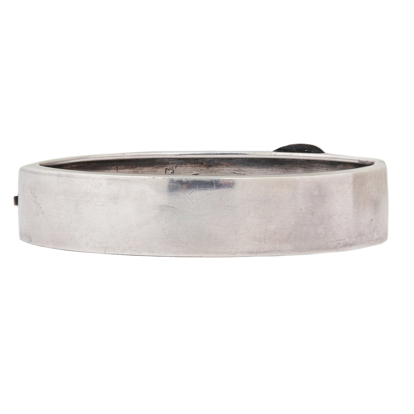 Antique Silver Belt Buckle Bangle