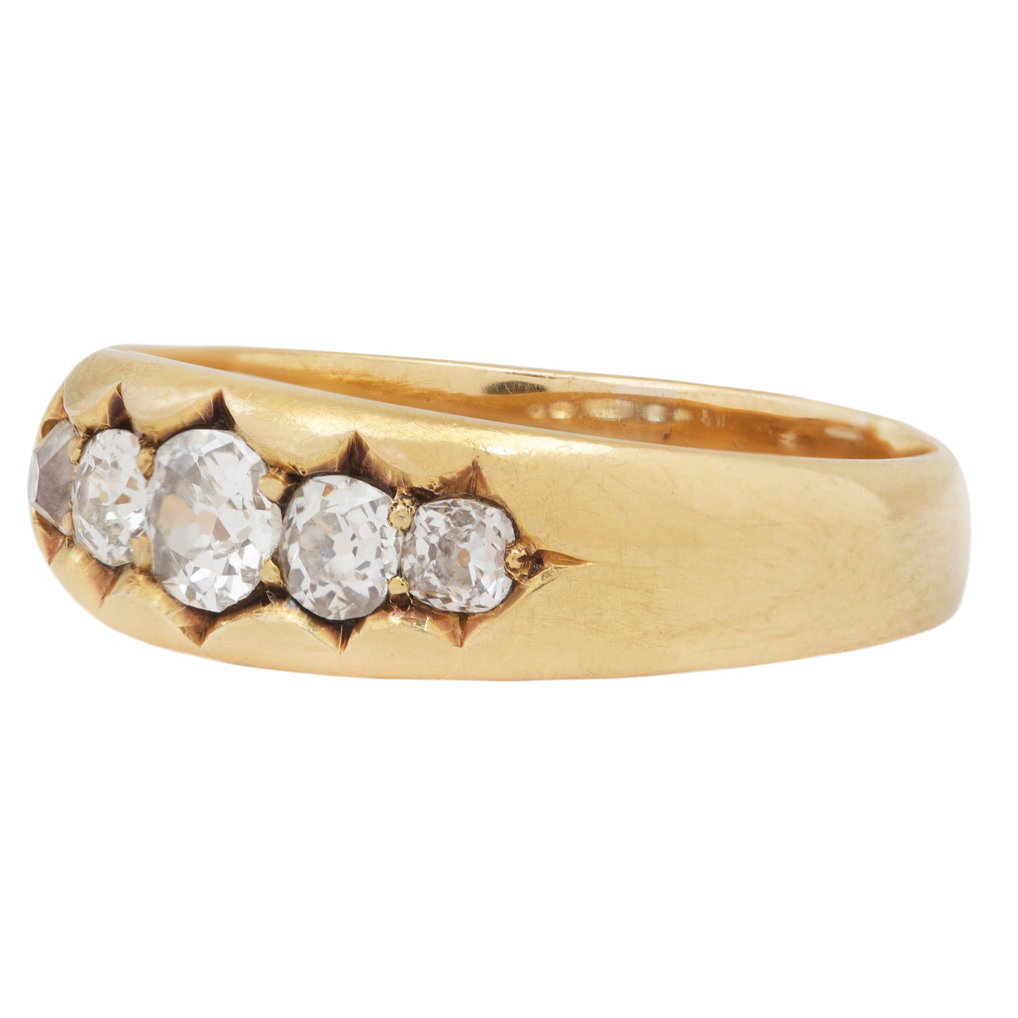 Quintet Star Diamond Ring