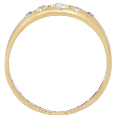 Quintet Star Diamond Ring