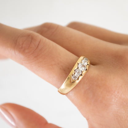 Quintet Star Diamond Ring