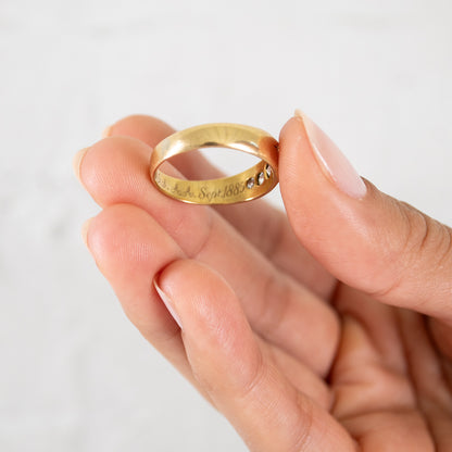 Quintet Star Diamond Ring