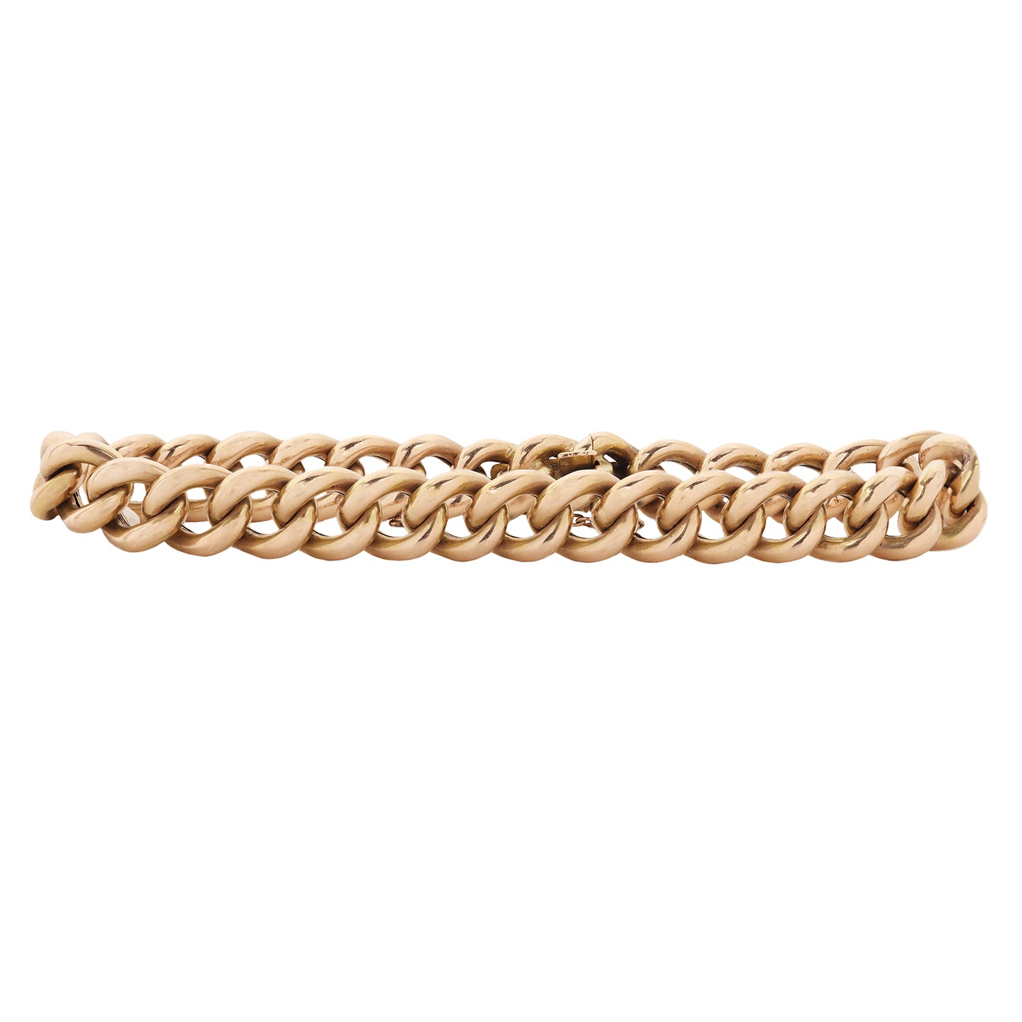 Antique Golden Curb Bracelet