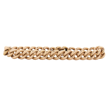 Antique Golden Curb Bracelet