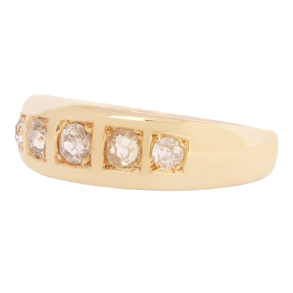 Edwardian Diamond Line Ring