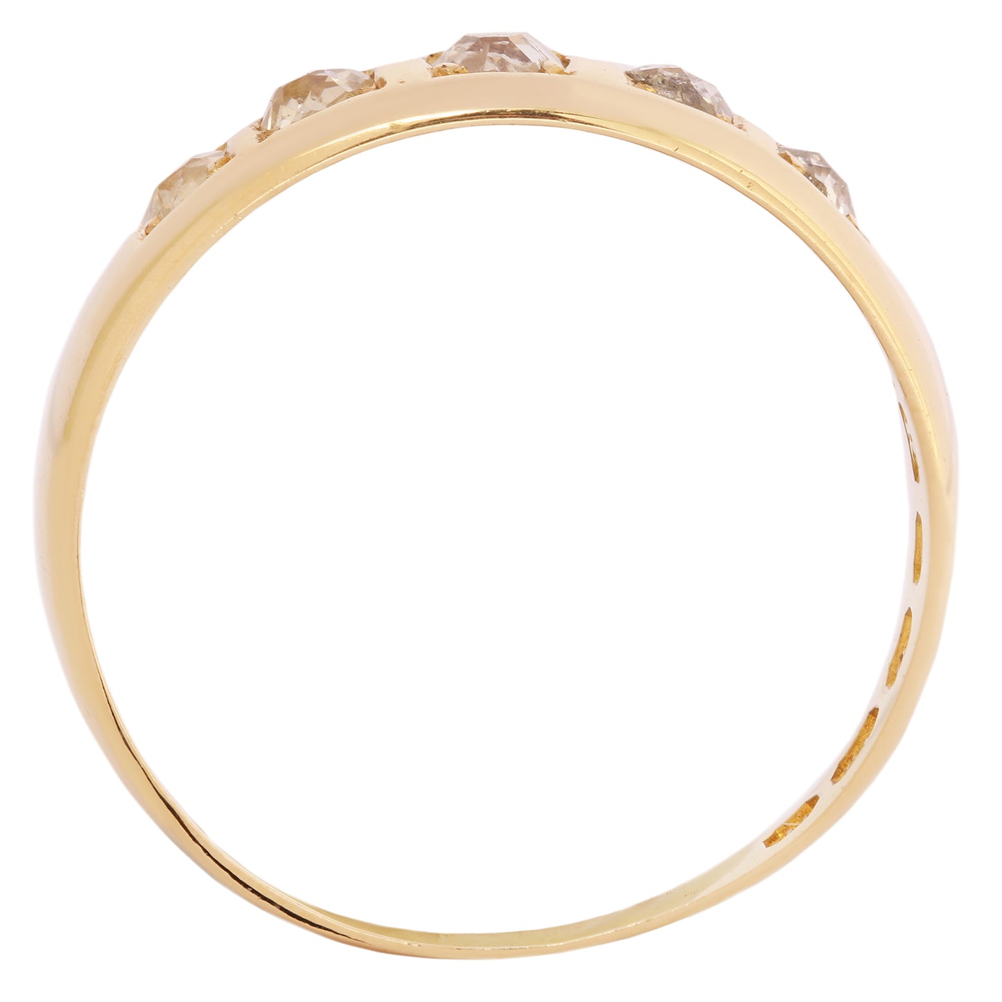 Edwardian Diamond Line Ring