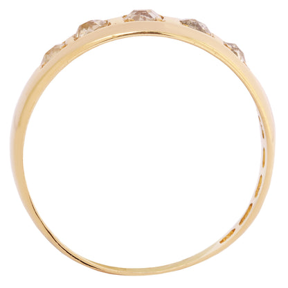 Edwardian Diamond Line Ring