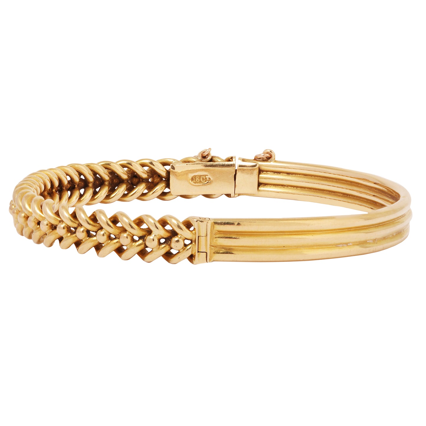 Antique Woven Braid Bangle