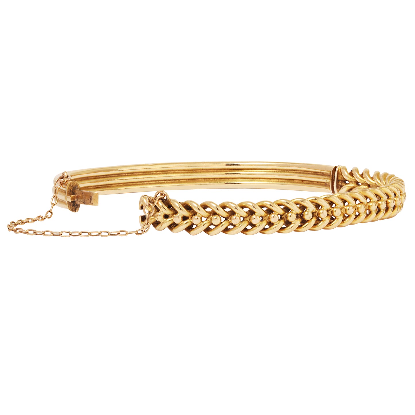 Antique Woven Braid Bangle