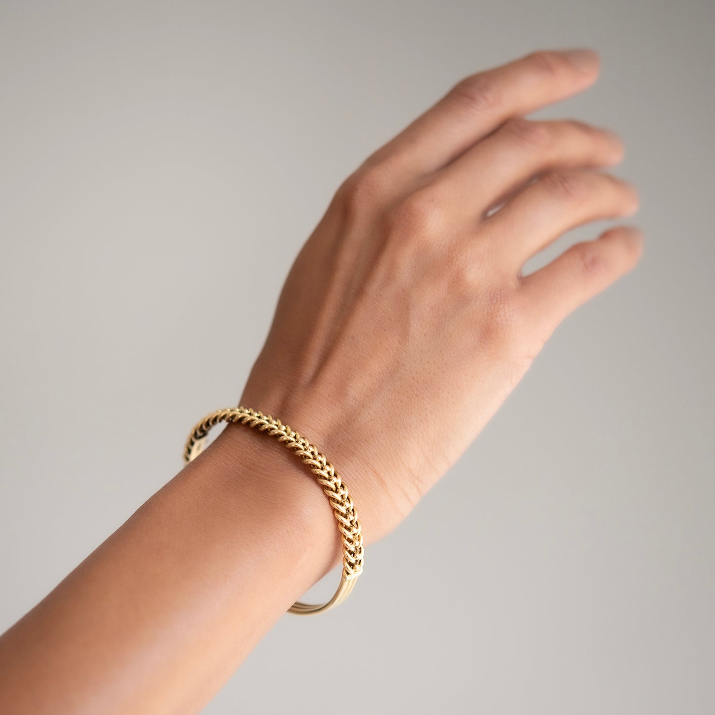 Antique Woven Braid Bangle