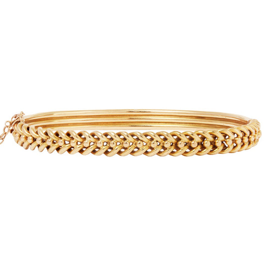 Antique Woven Braid Bangle