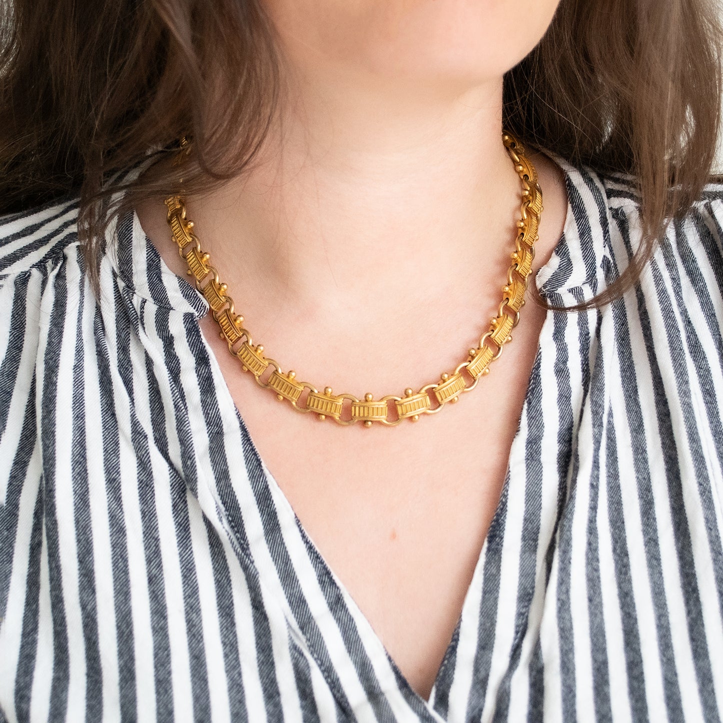 Victorian Door Knocker Necklace