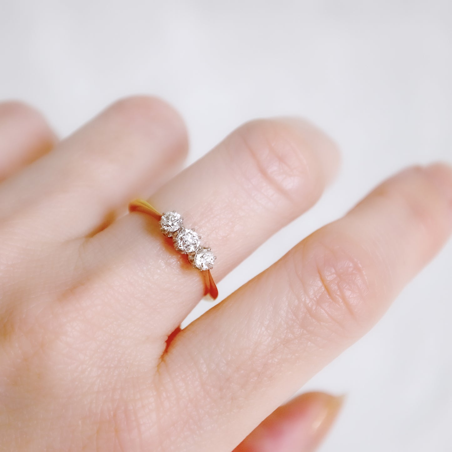 Heirloom Diamond Trilogy Ring