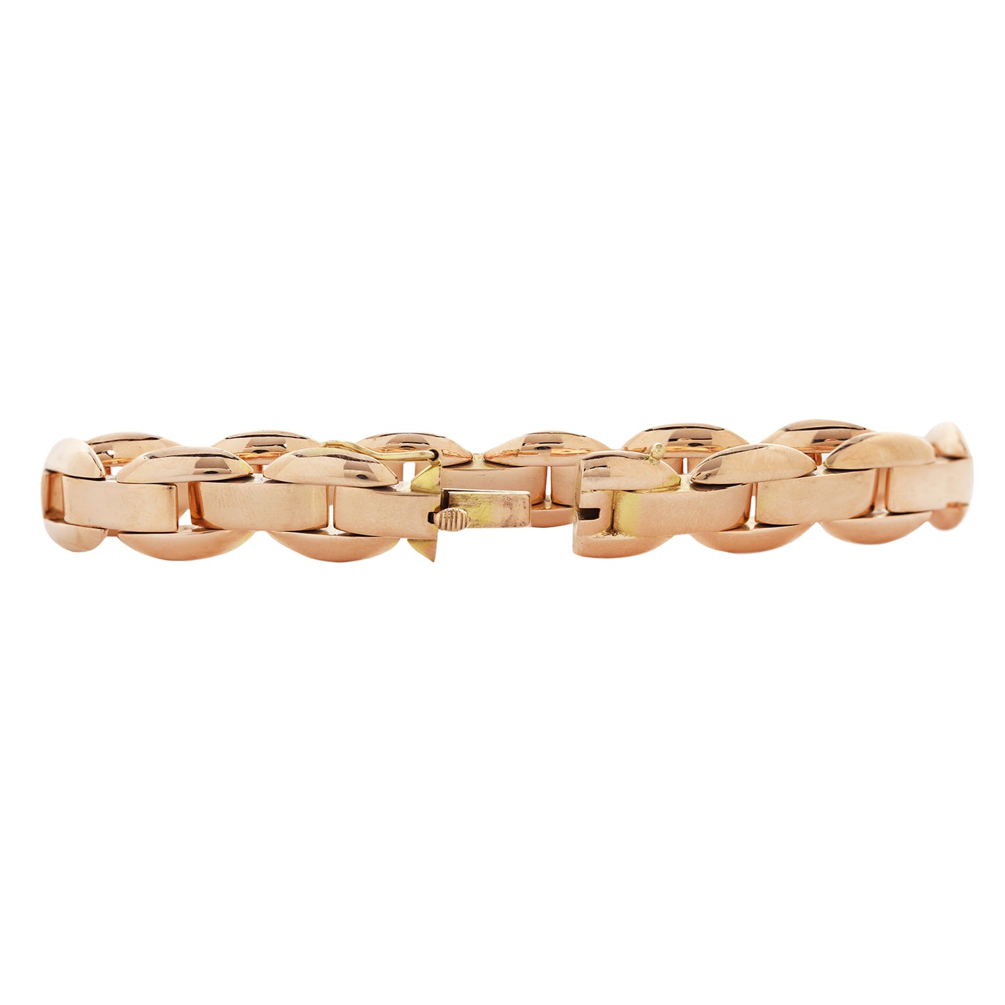 Smooth Oval Link Bracelet