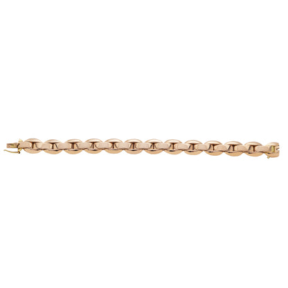 Smooth Oval Link Bracelet