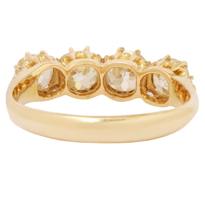 Victorian Quartet Diamond Ring