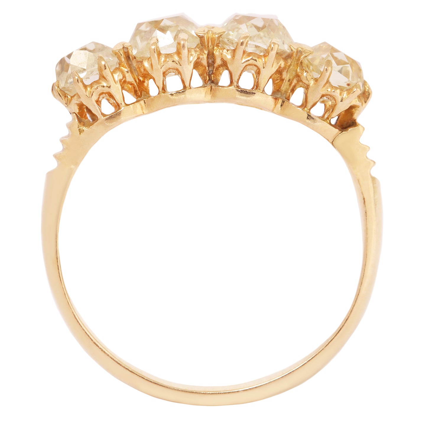 Victorian Quartet Diamond Ring